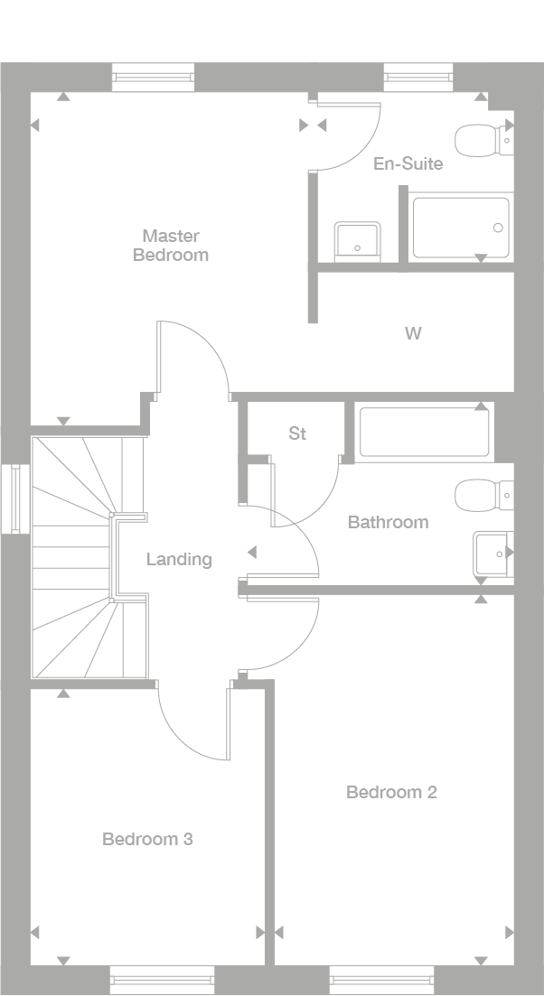 2D floor plan