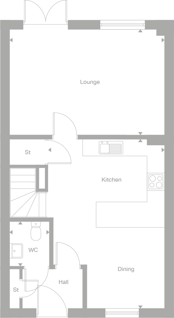 2D floor plan