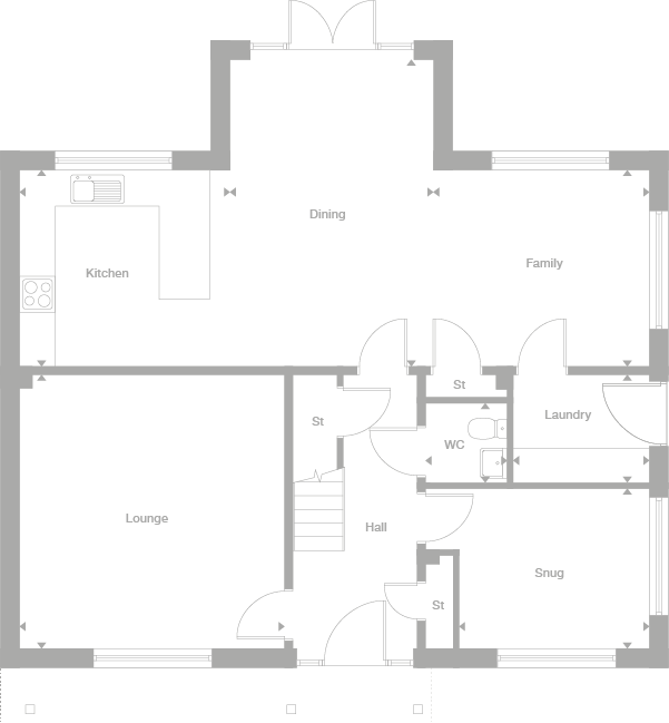 2D floor plan
