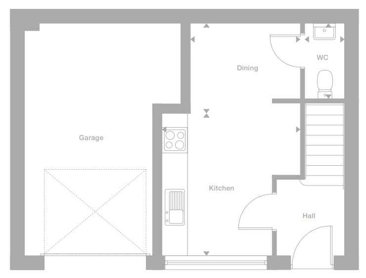 2D floor plan