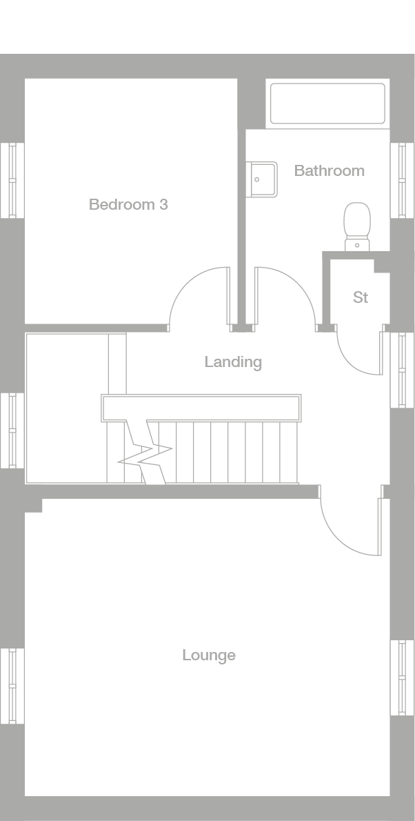 2D floor plan