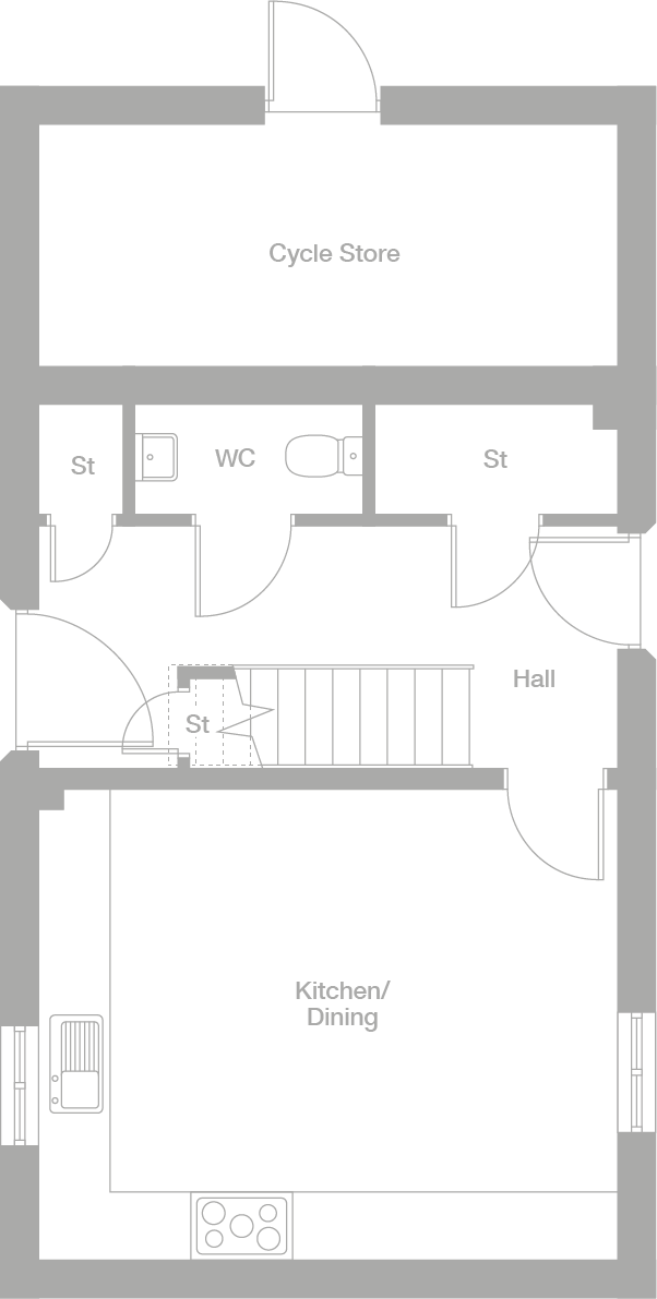 2D floor plan