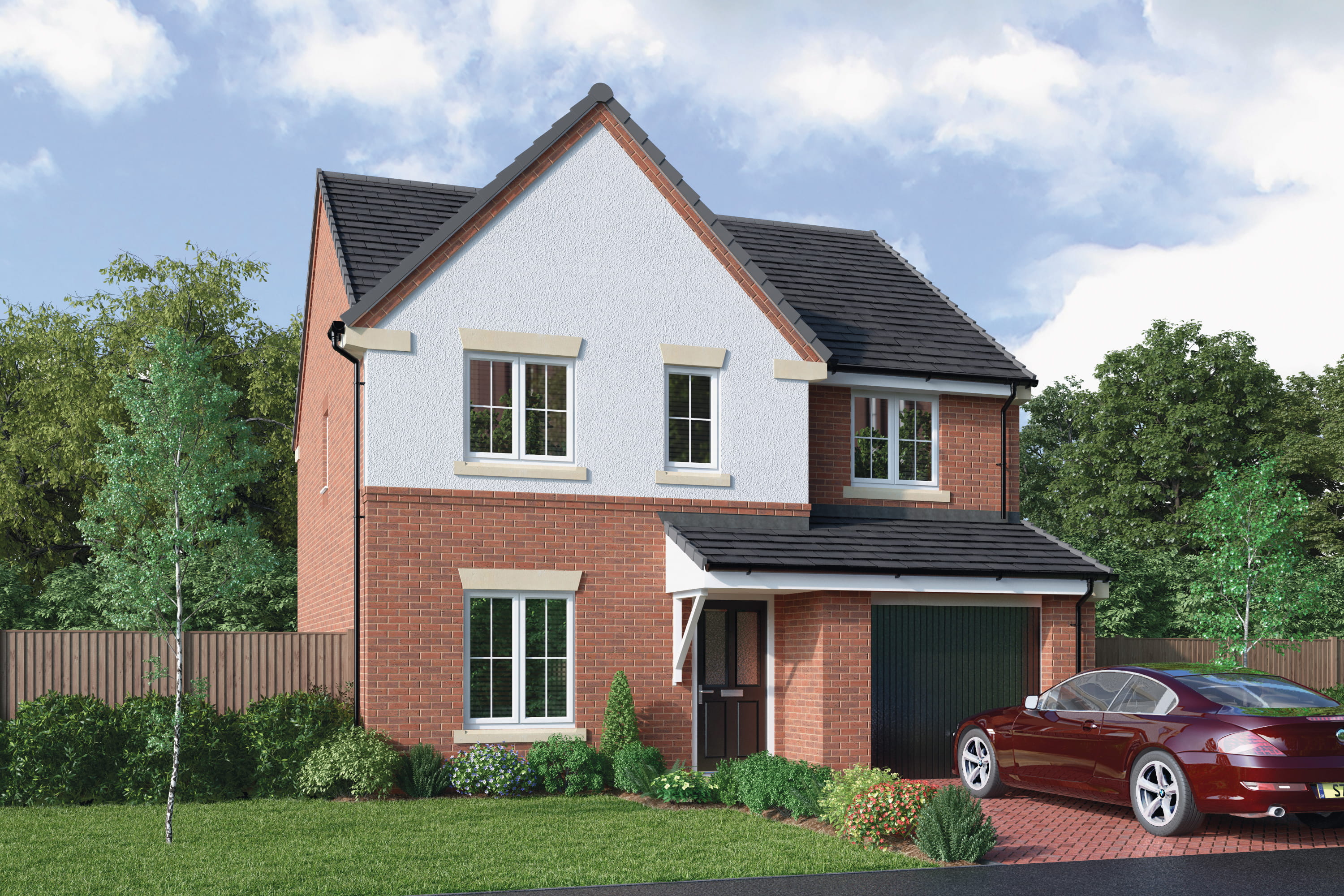 The Hazelwood 4 bedroom house for sale in Bedlington