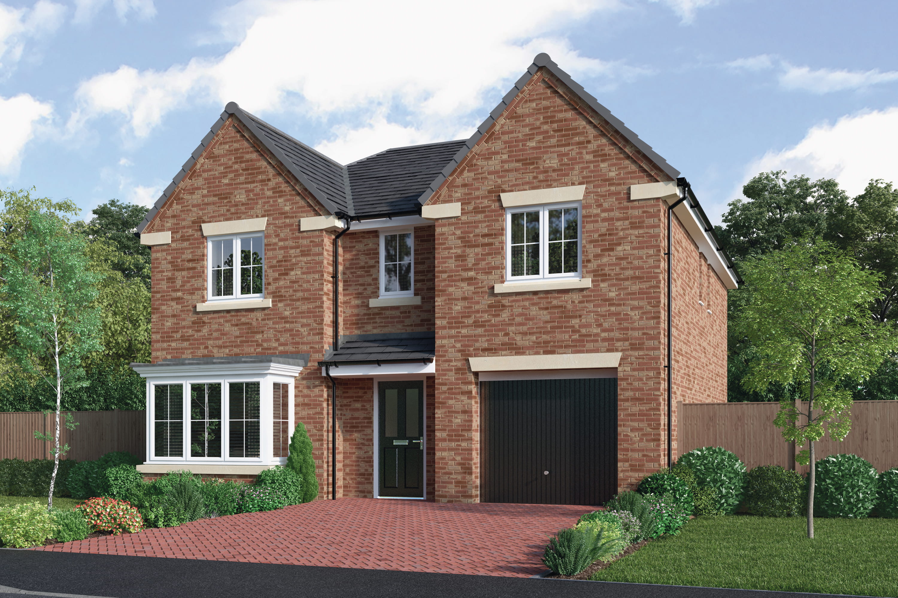 The Sherwood 4 bedroom house for sale in Bedlington