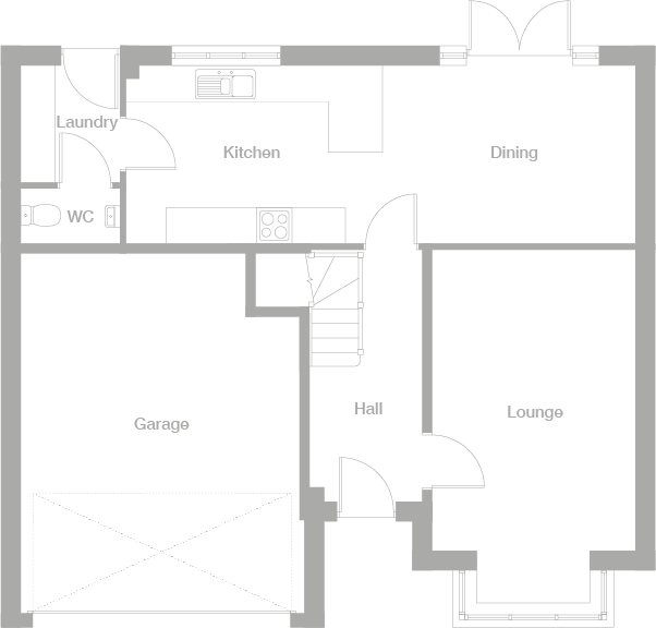 2D floor plan
