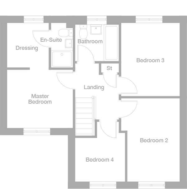 2D floor plan