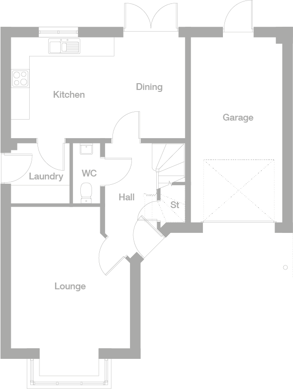 2D floor plan