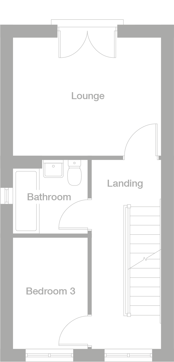 2D floor plan