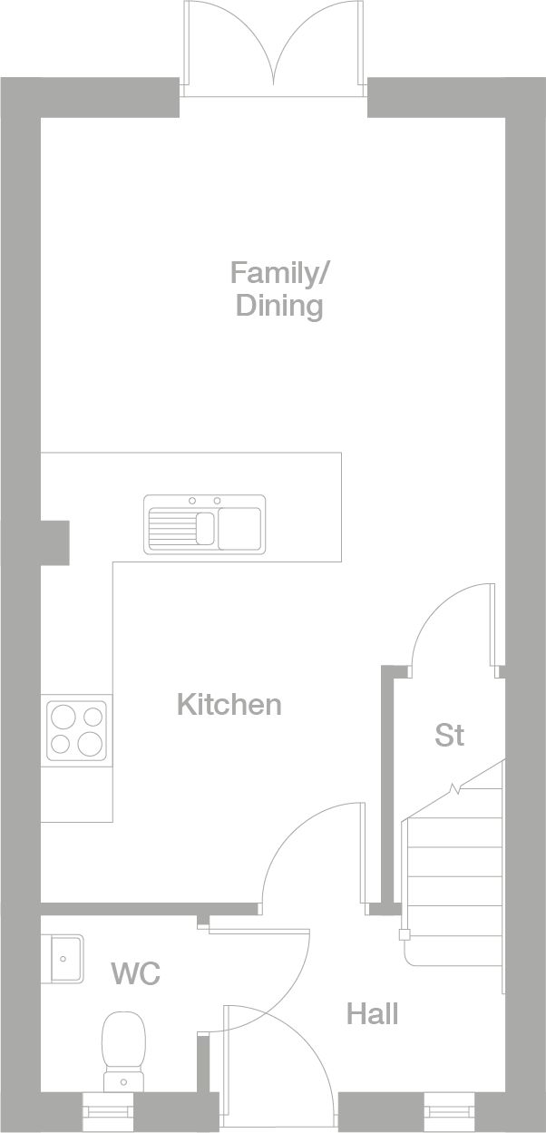 The Halton 3 bedroom house for sale in Bedlington