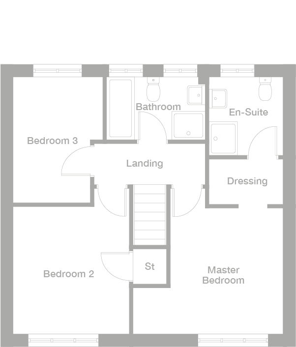 2D floor plan