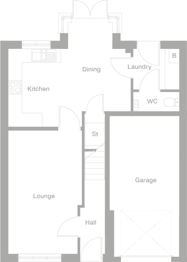 2D floor plan