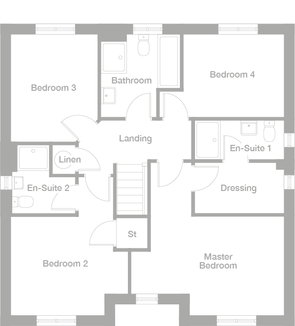 2D floor plan