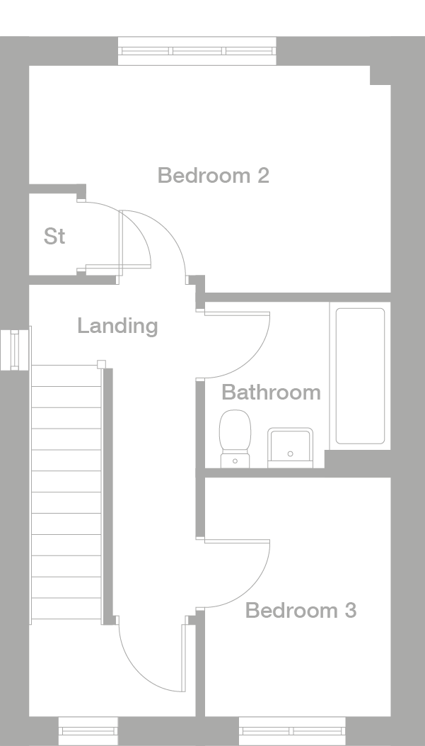 2D floor plan