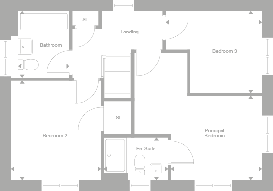 2D floor plan