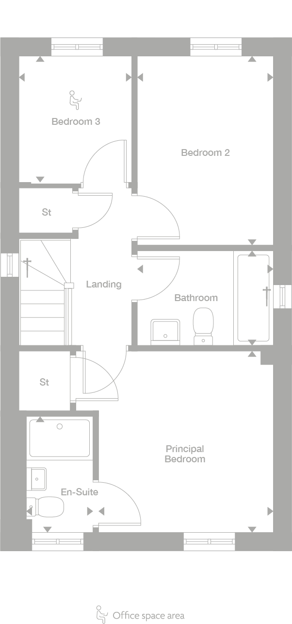 2D floor plan