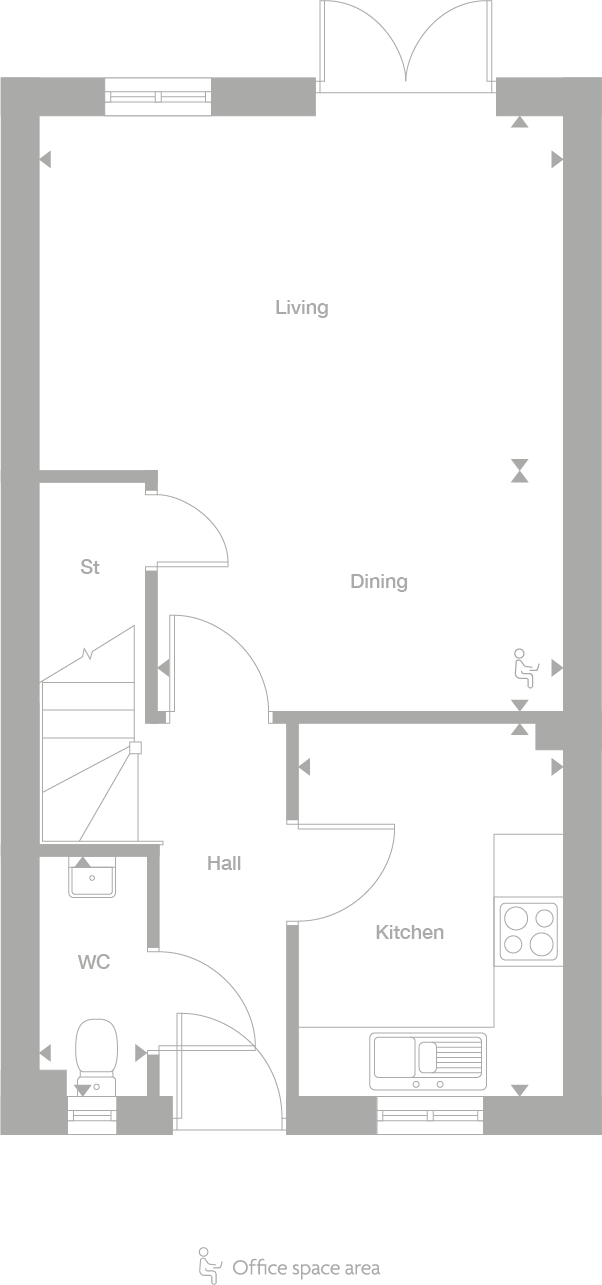 2D floor plan