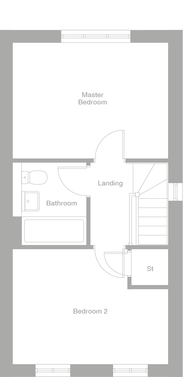 2D floor plan