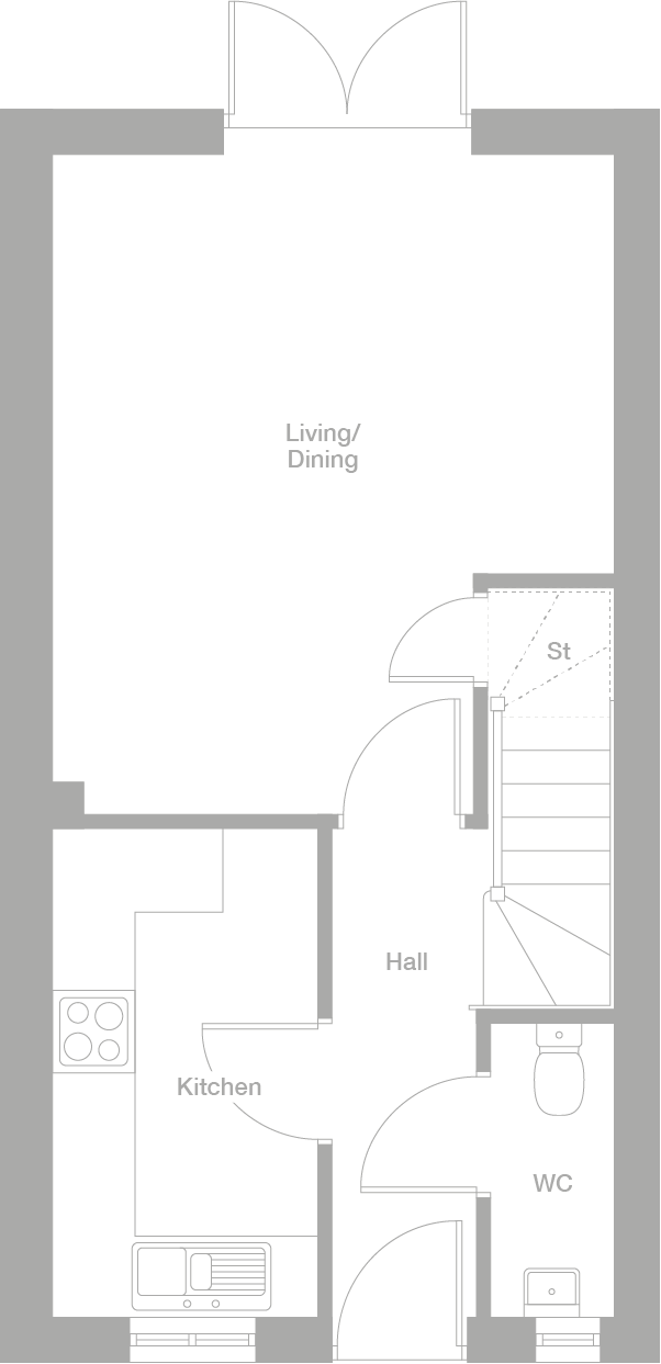 2D floor plan