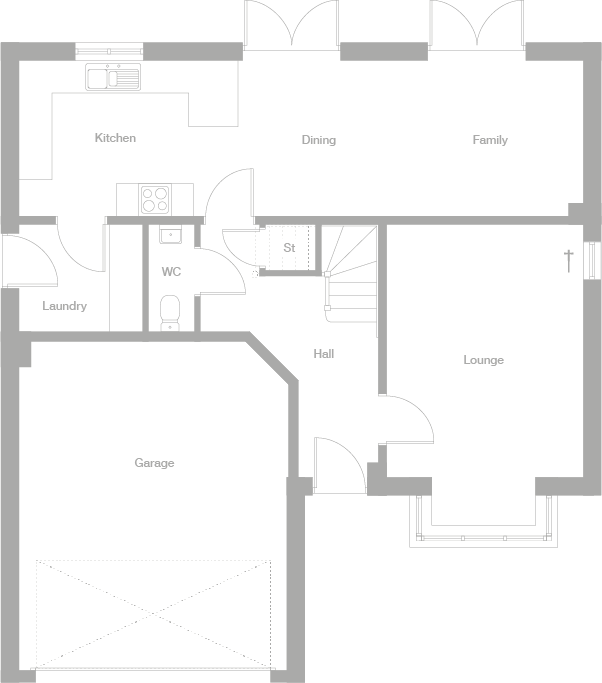 2D floor plan