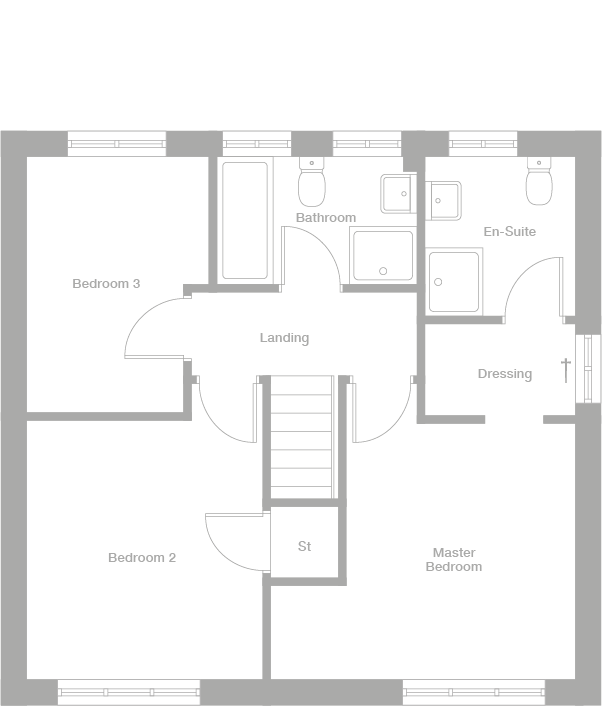 2D floor plan