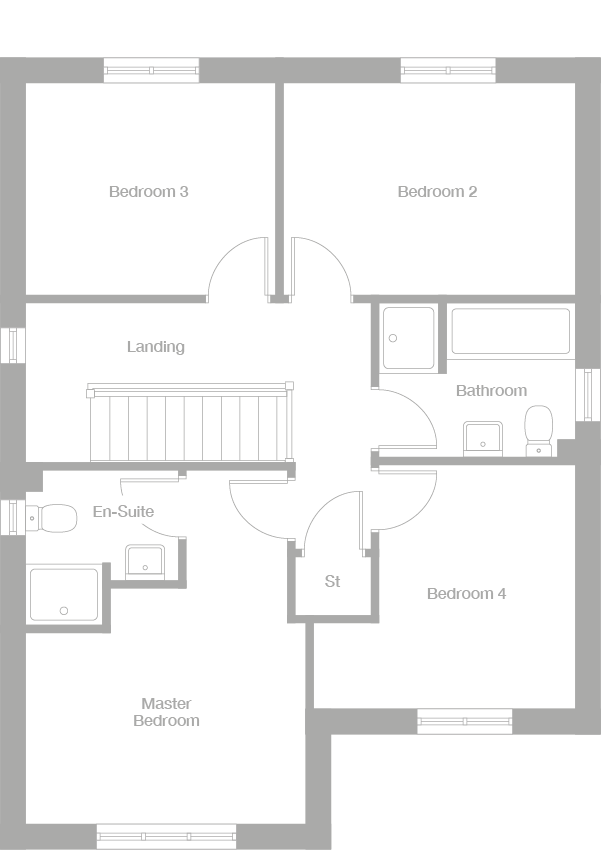 2D floor plan