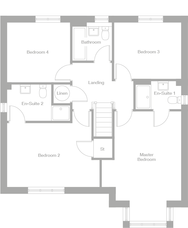 2D floor plan