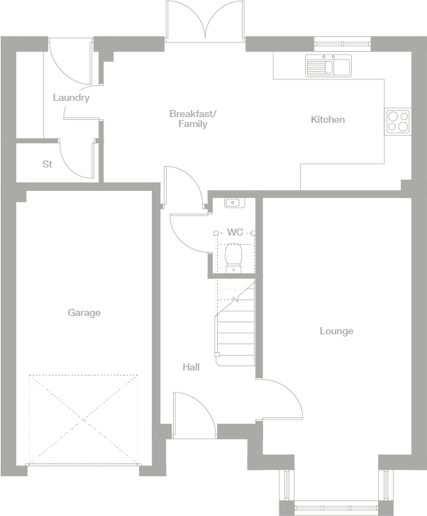 2D floor plan