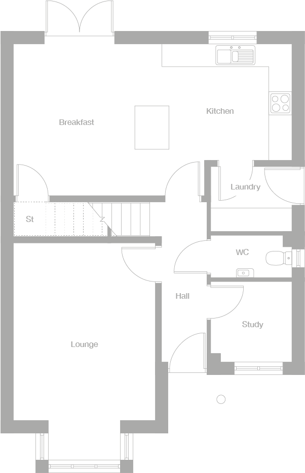 2D floor plan