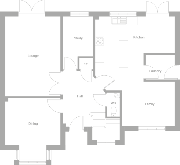 2D floor plan