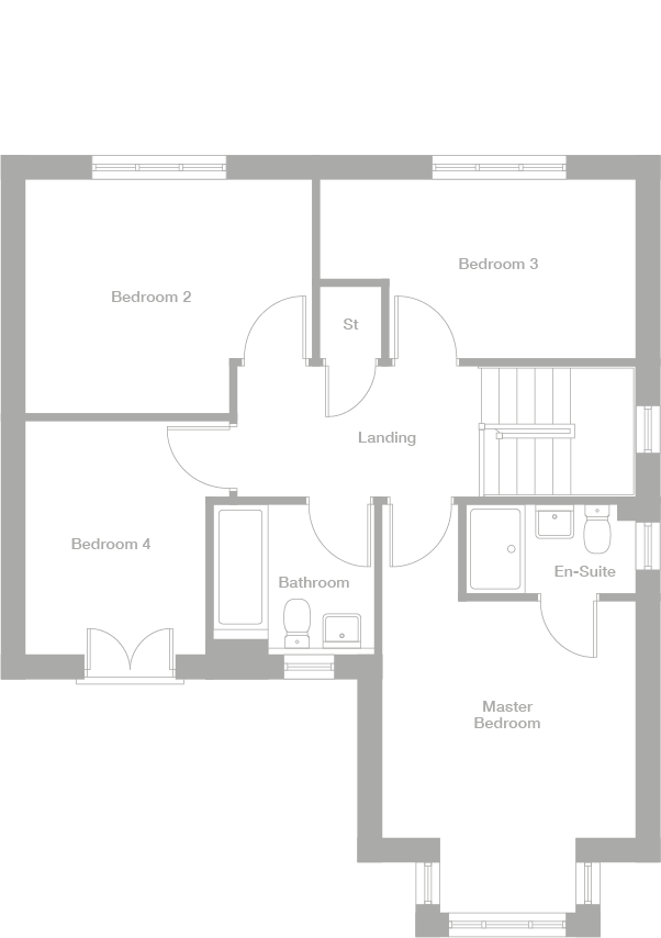 2D floor plan