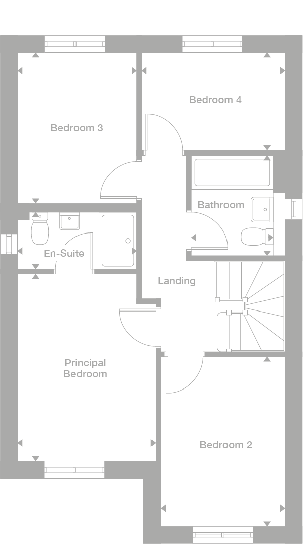 2D floor plan