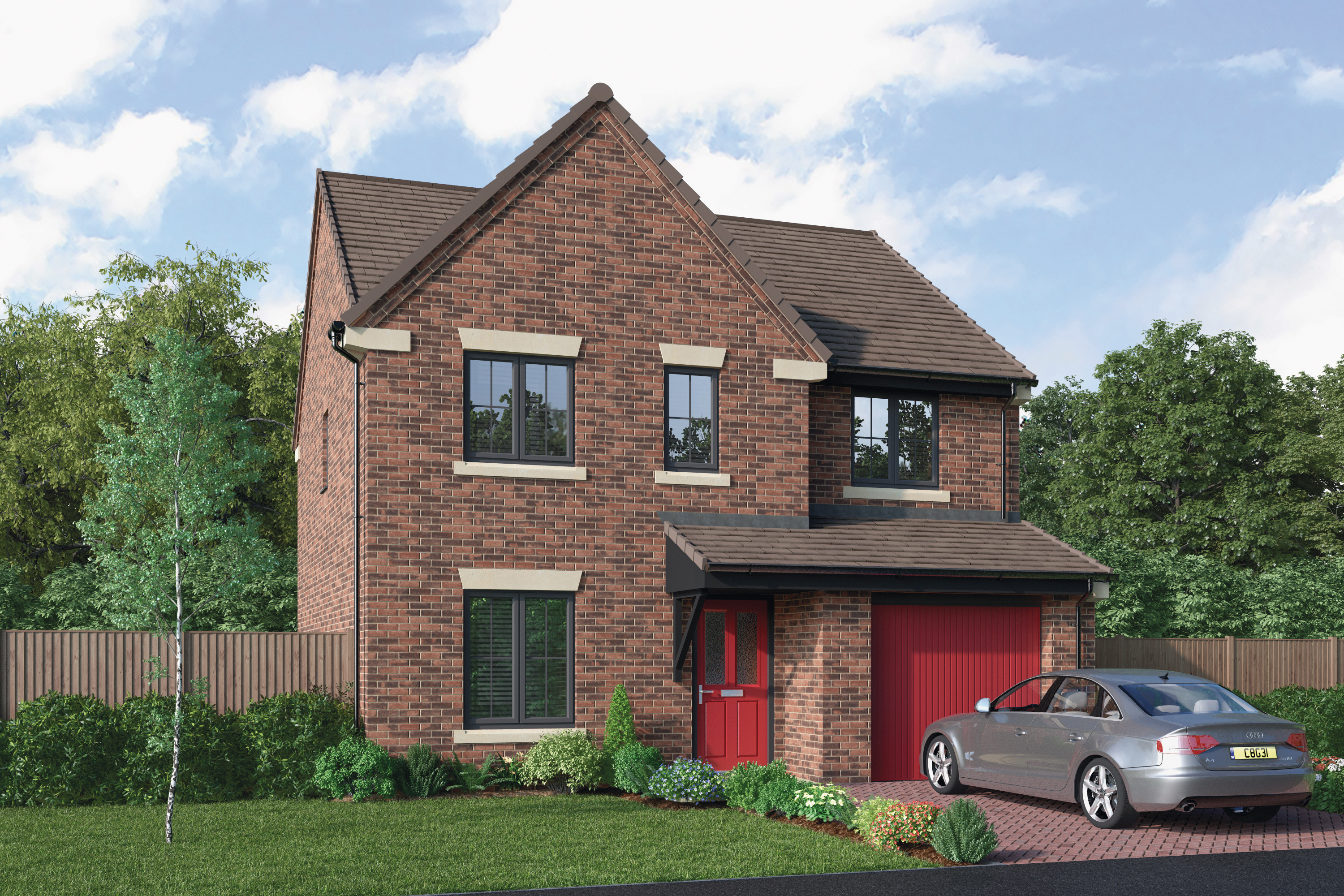 The Hazelwood 4 bedroom house for sale in Hazlerigg