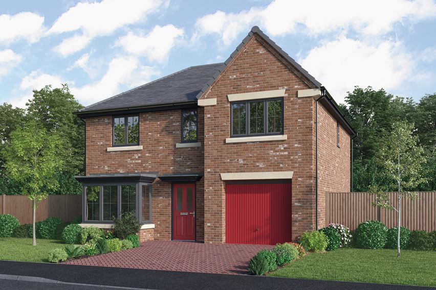 The Maplewood 4 bedroom house for sale in Hazlerigg