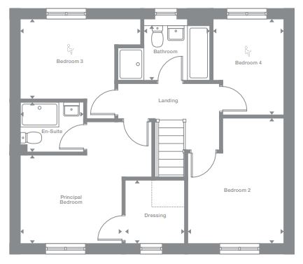 2D floor plan