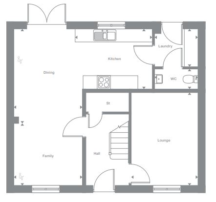 2D floor plan