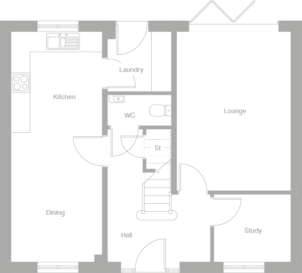2D floor plan