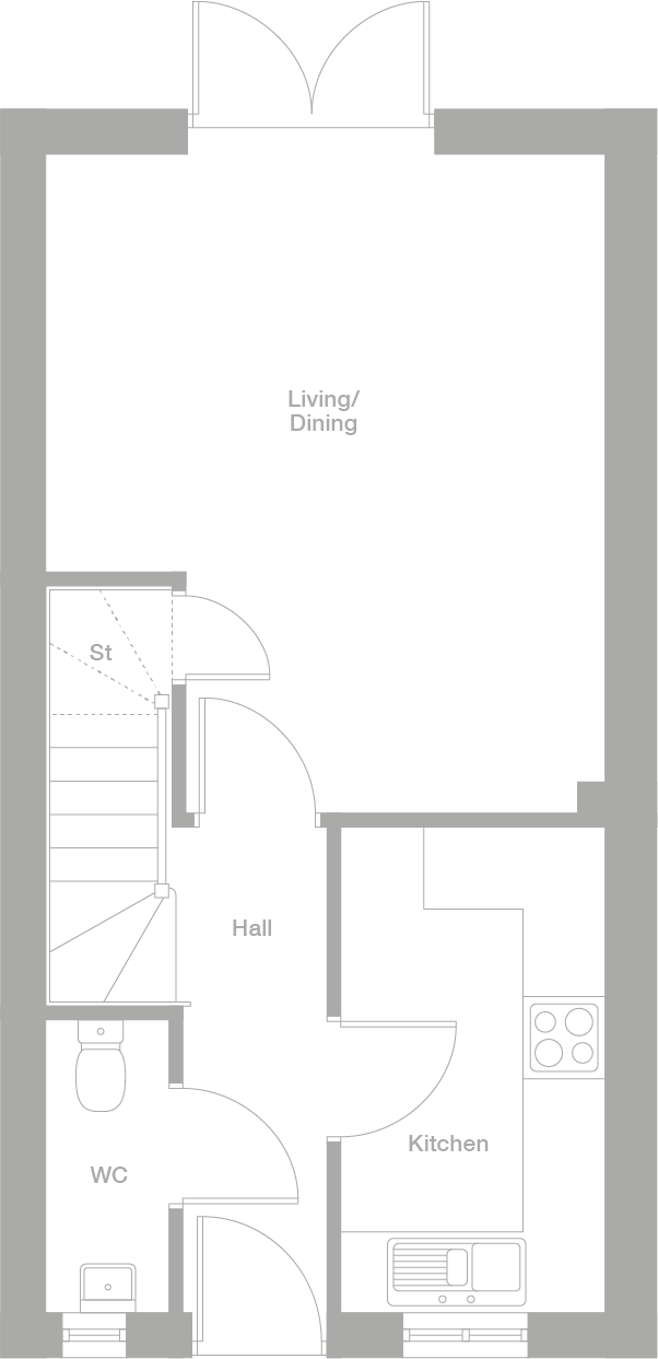 2D floor plan