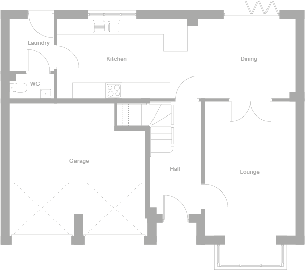 2D floor plan