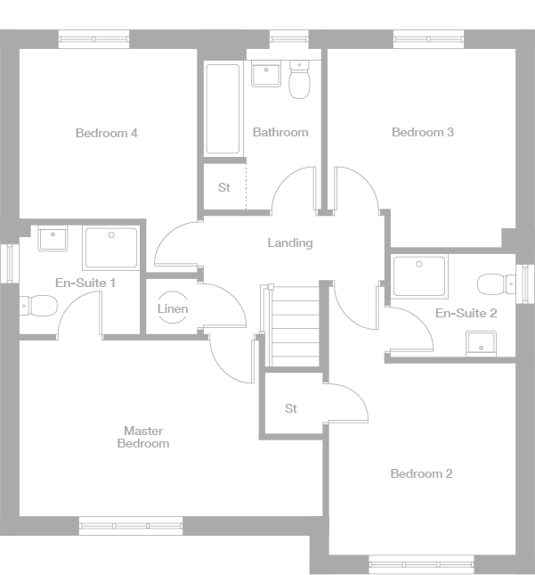 2D floor plan