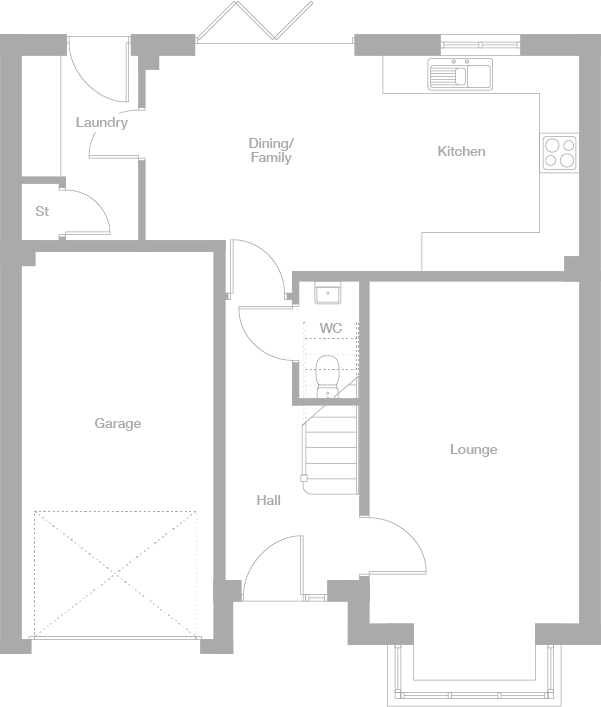2D floor plan