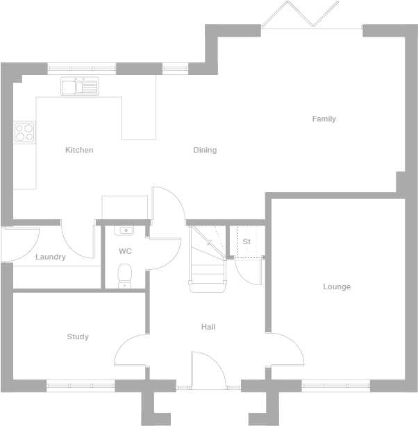 2D floor plan
