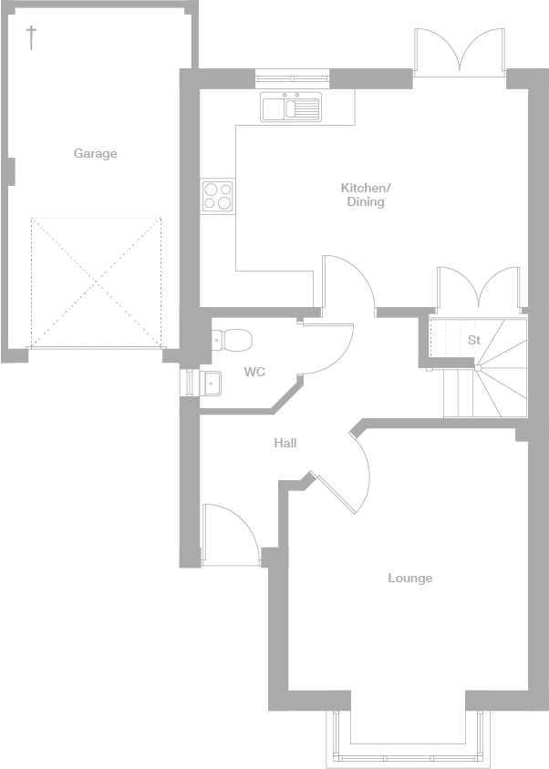2D floor plan