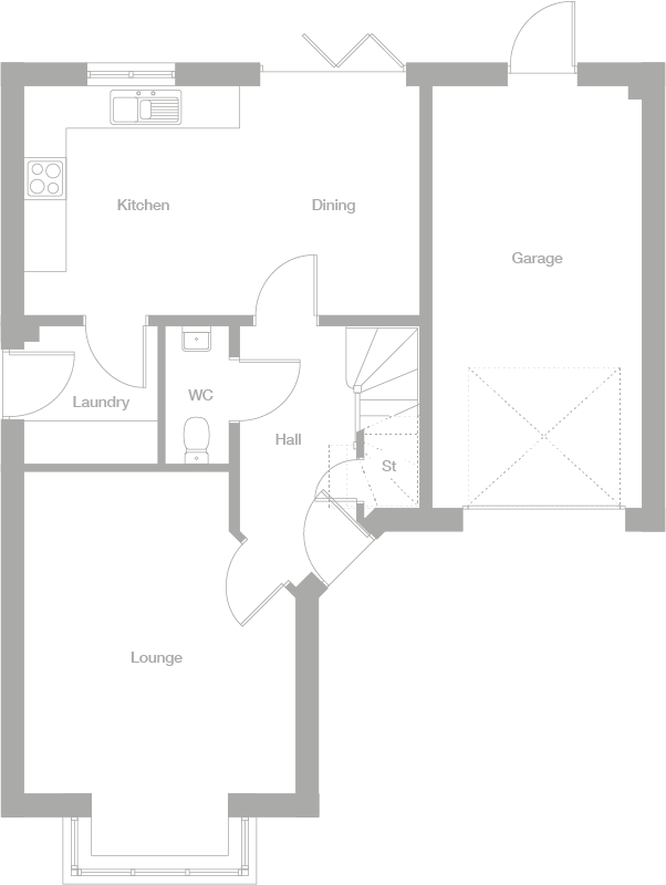 2D floor plan
