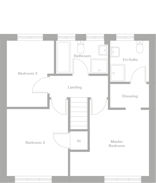 2D floor plan