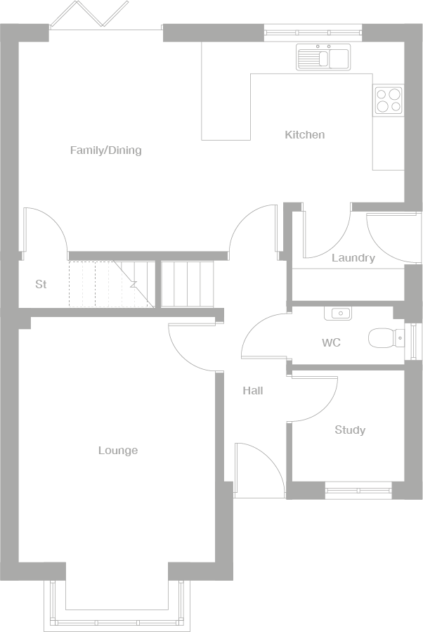 2D floor plan
