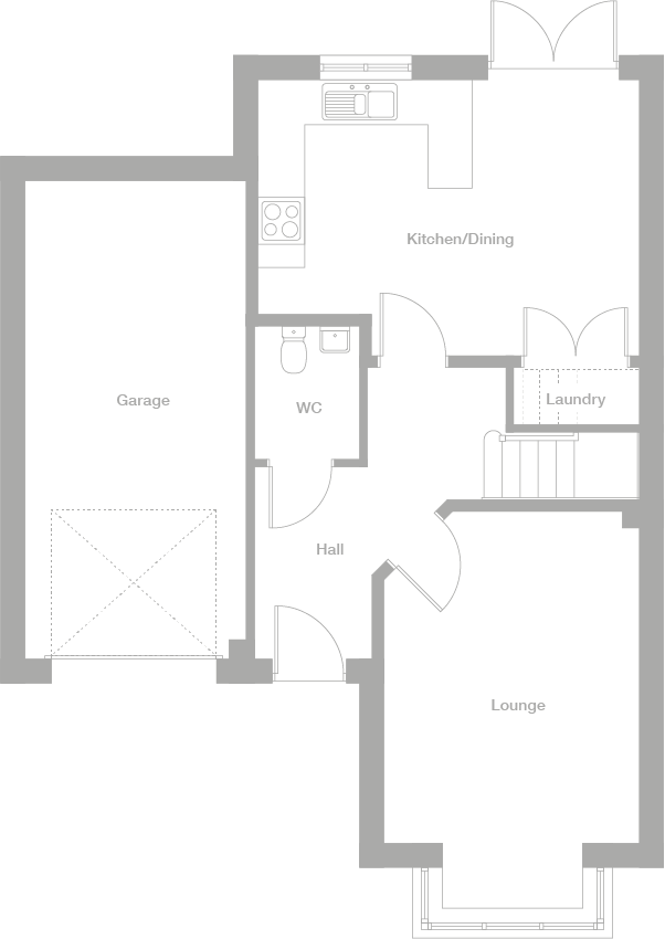 2D floor plan