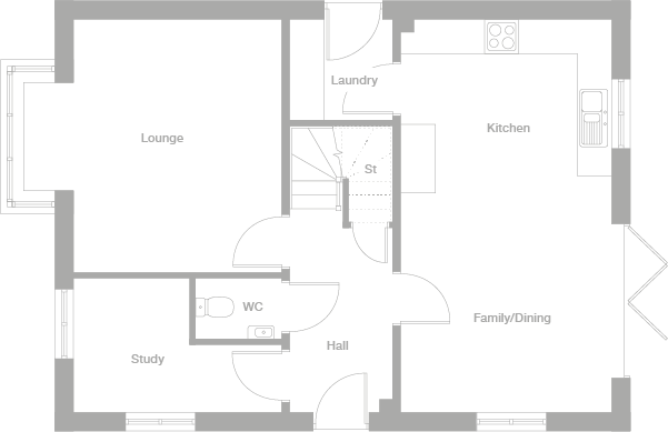 2D floor plan