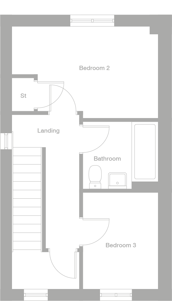 2D floor plan