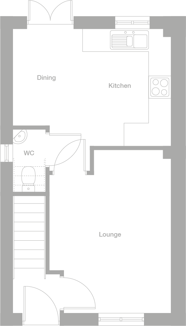 2D floor plan