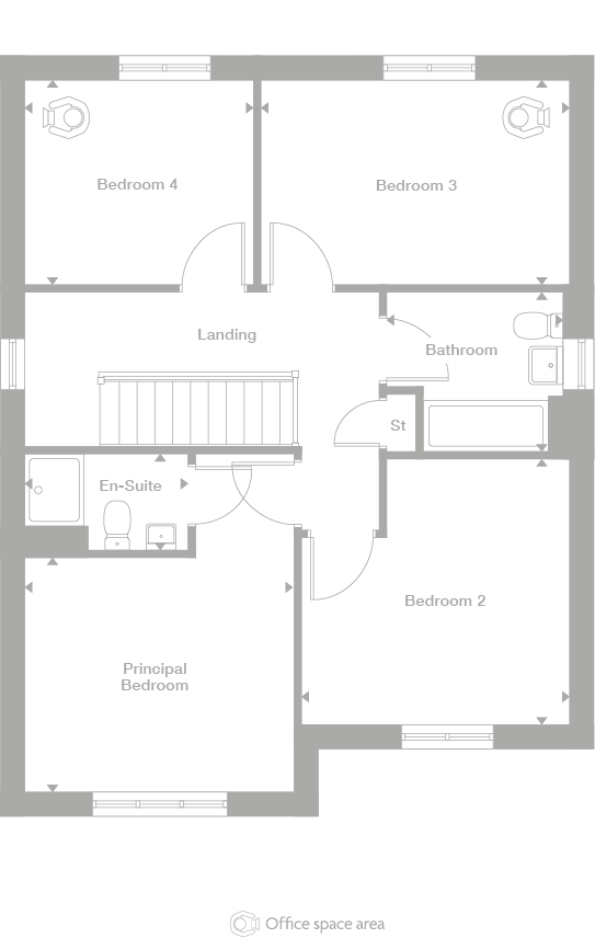 2D floor plan